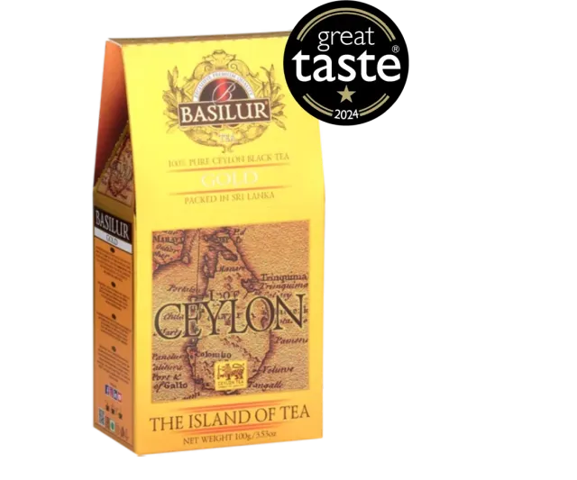 Basilur Island of Tea Gold sort te 100g refill