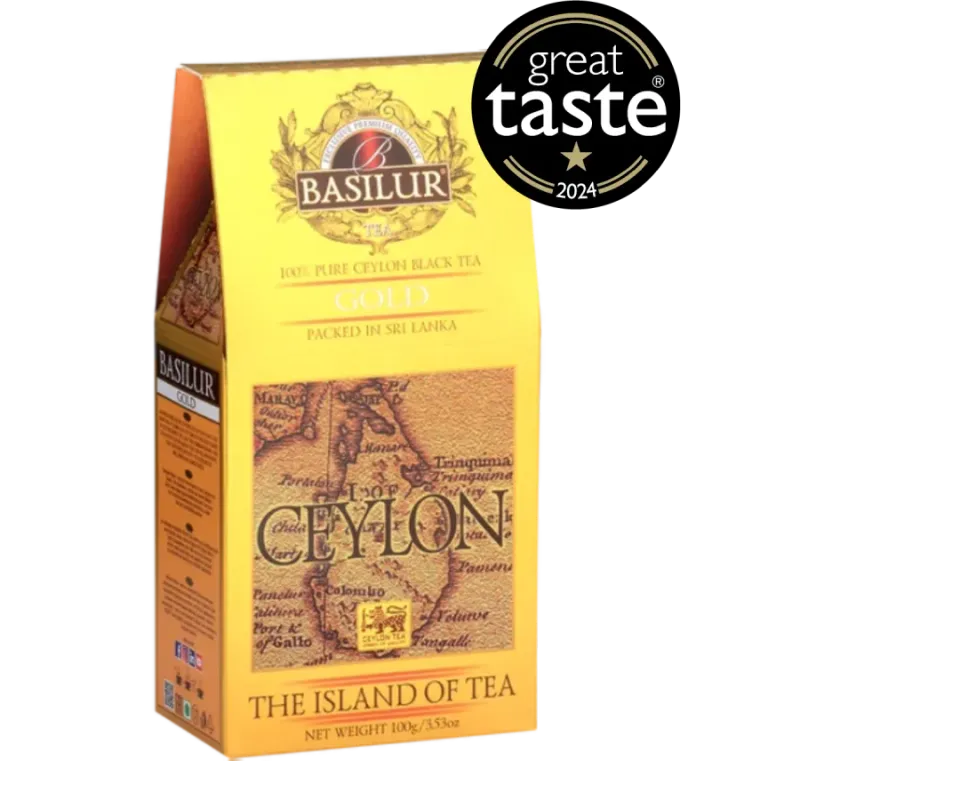 Basilur Island of Tea Gold sort te 100g refill
