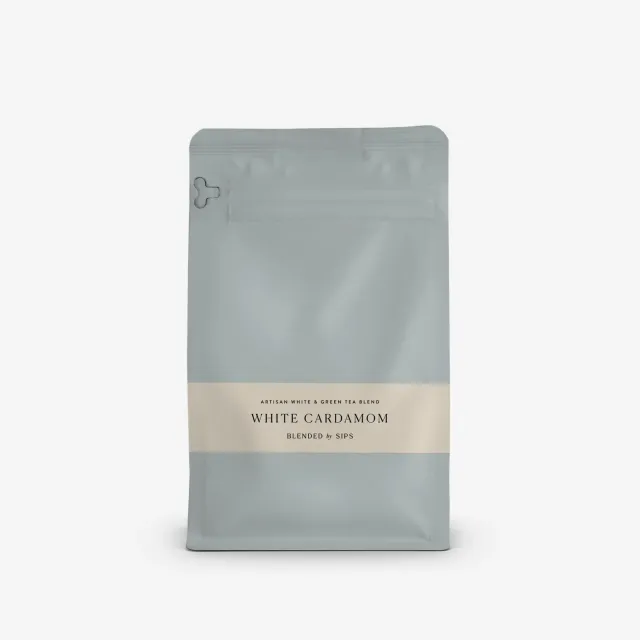 By SIPS White Cardamom hvid te kardemomme