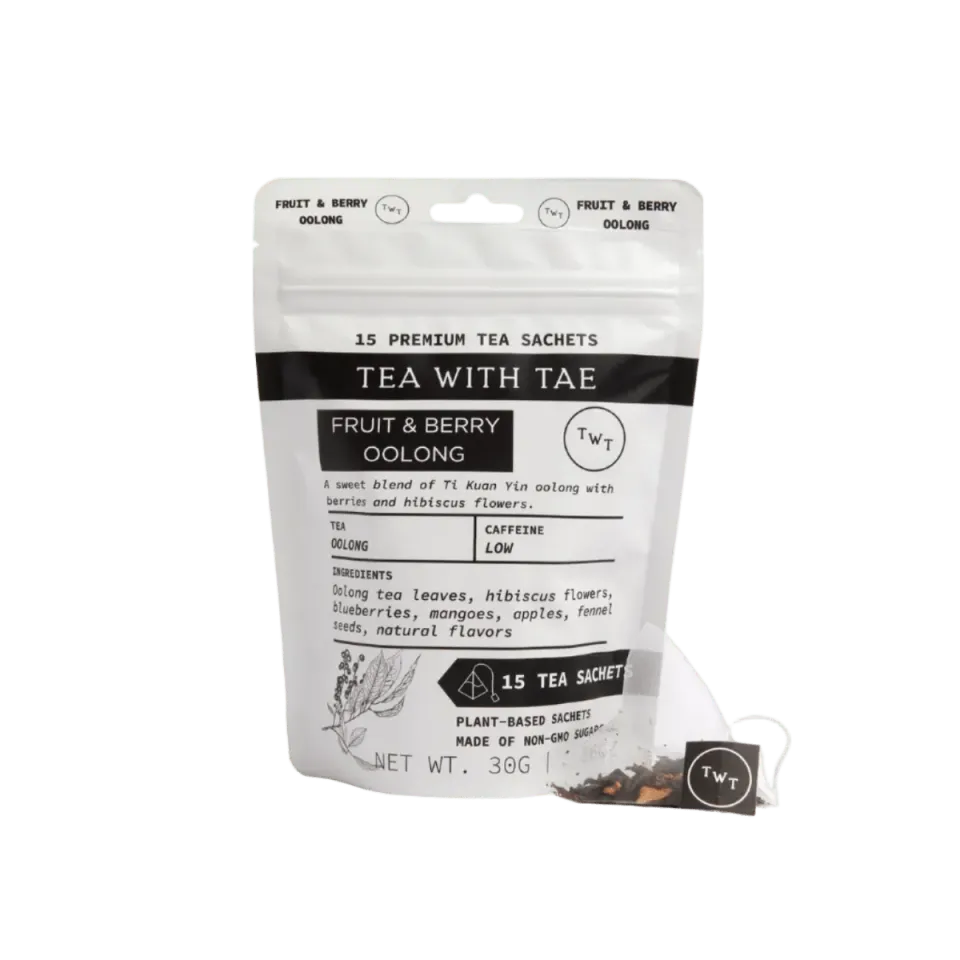 Tea with Tae Fruit Berry Oolong te 15 breve sød frugt
