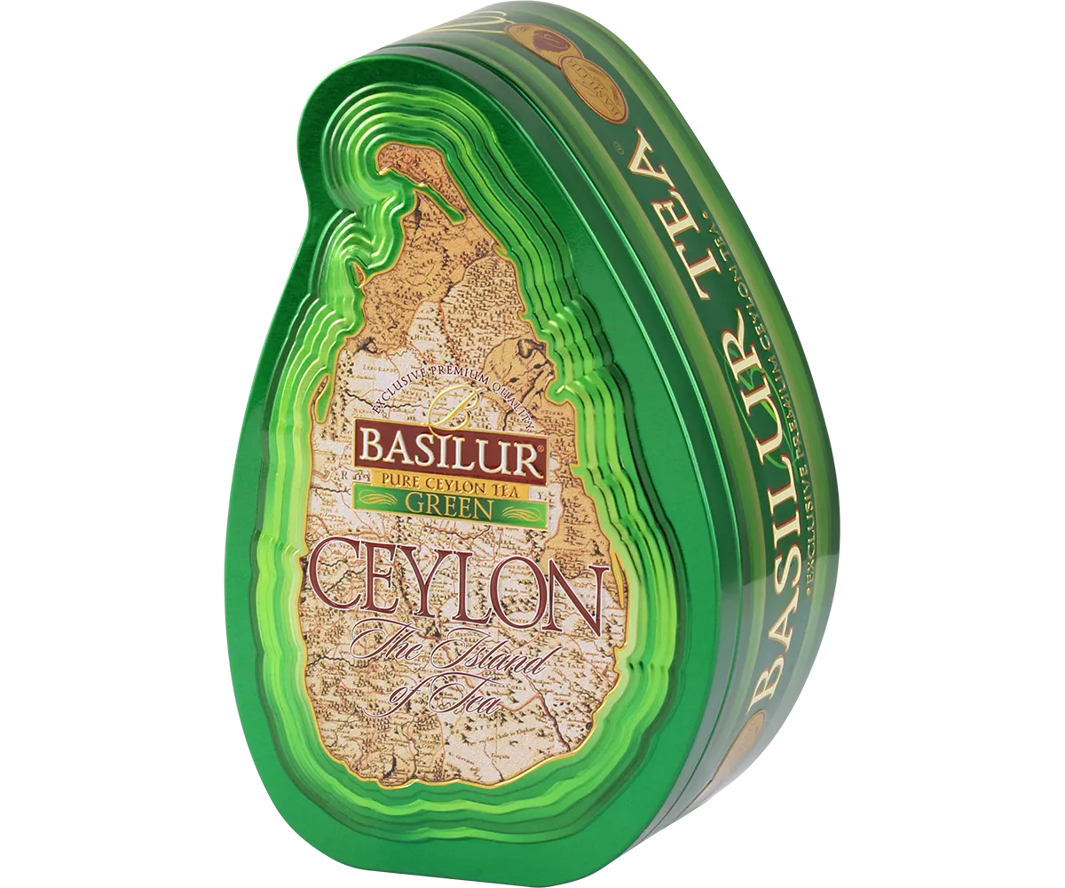 Basilur Island of Tea grøn løs te 100g ren