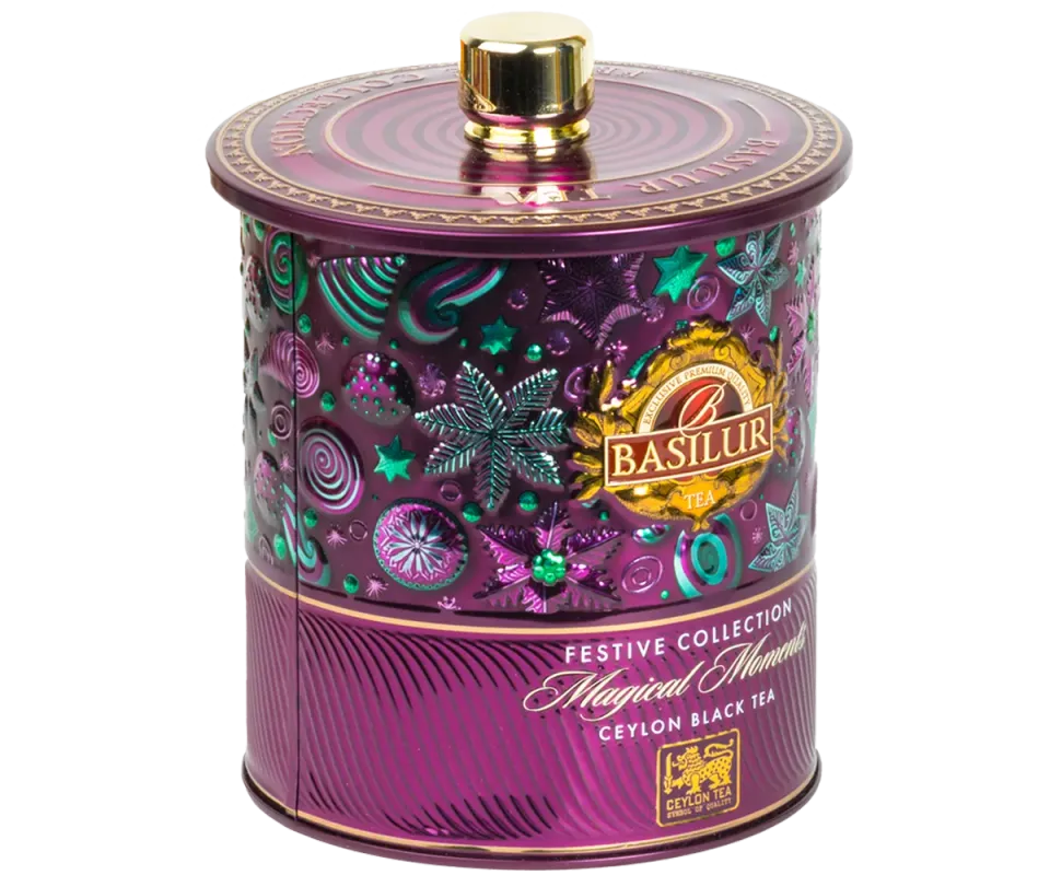 Basilur Festival Collection Magical Moments sort te 75g bær