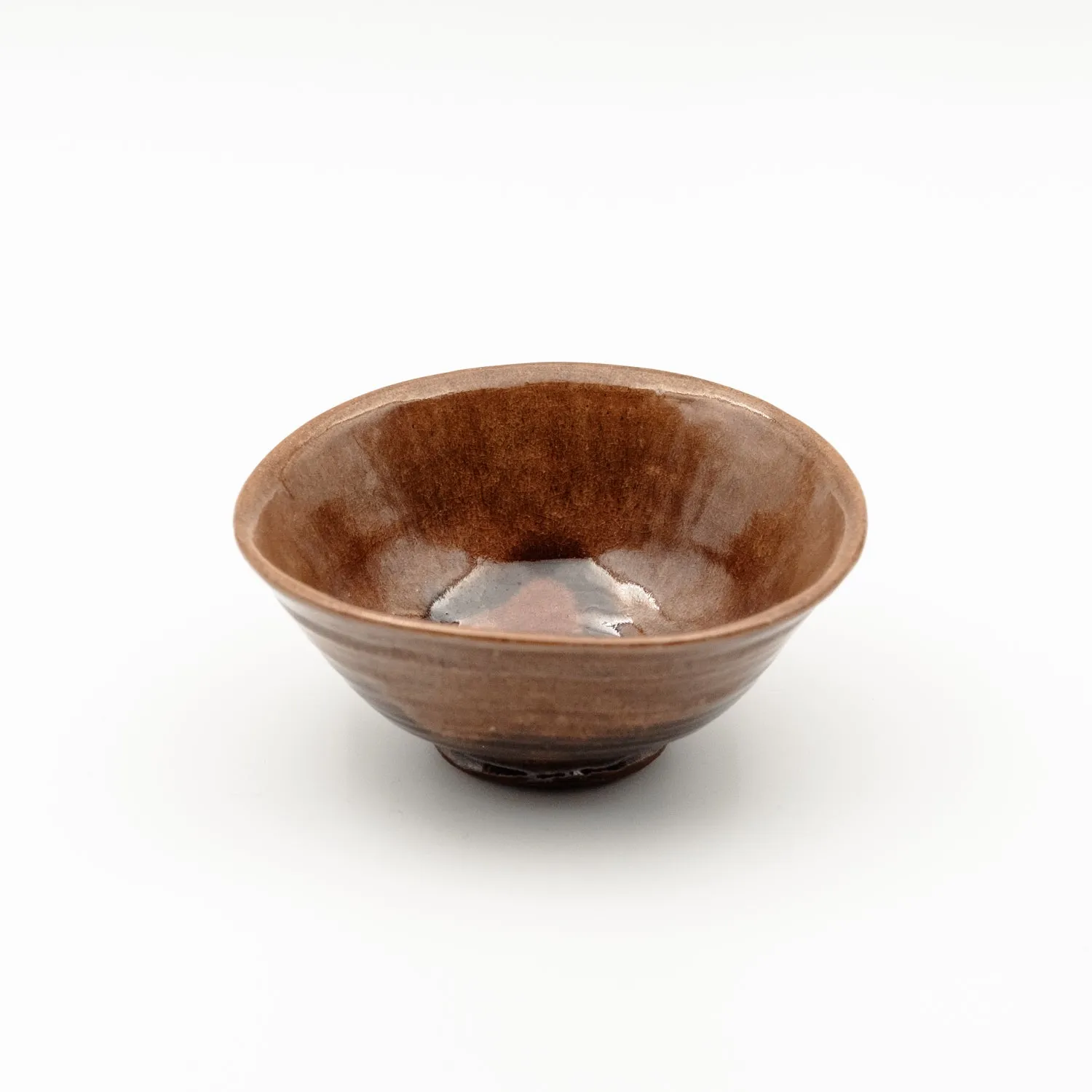 Tyst Te Chawan matcha skål vintage Ø14,5 cm ravglasur