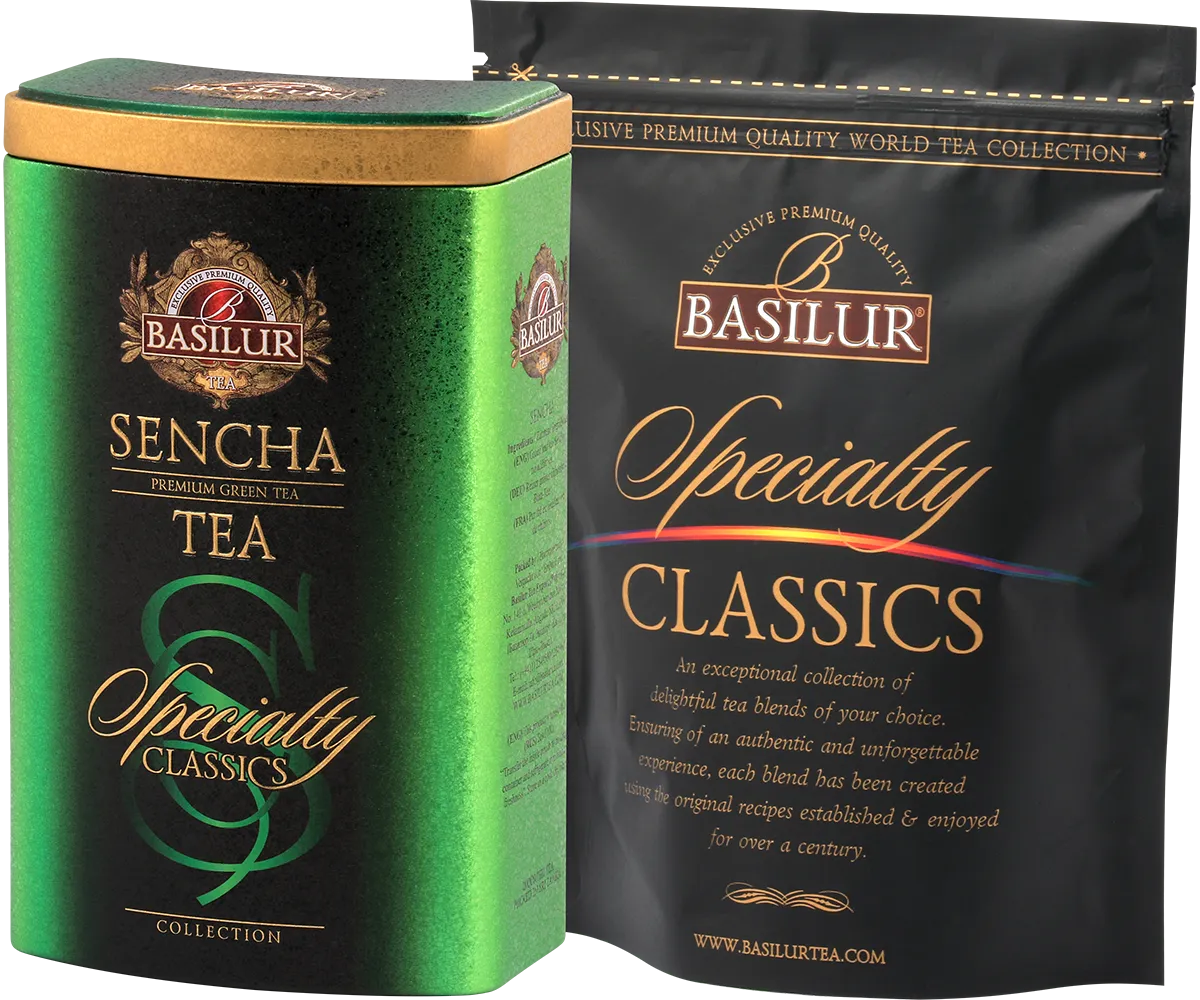 Basilur Specialty Classics Sencha løs te 100 g grøn