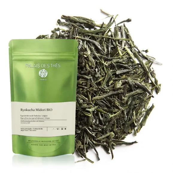Palais des Thés Ryokucha Midori grøn sencha 100 g øko