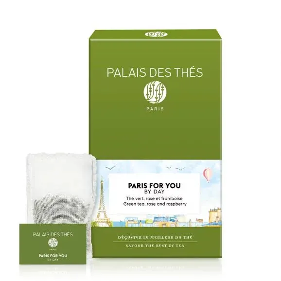 Palais des Thés Paris for You By Day grøn te pose 100 g
