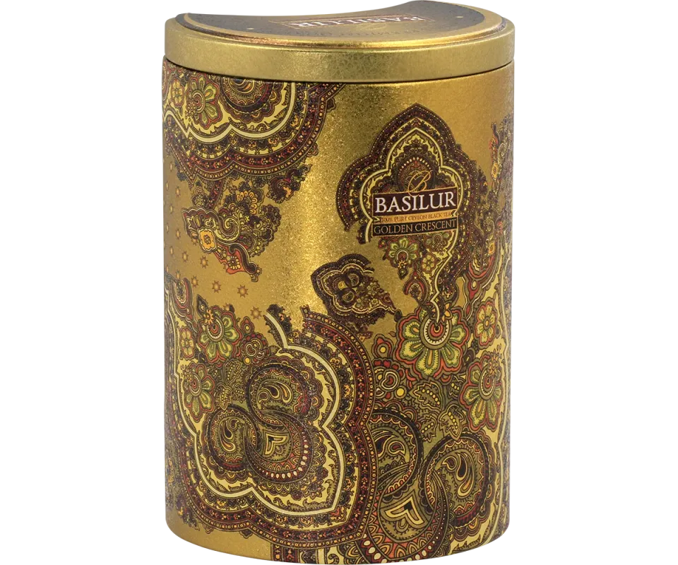 Basilur Golden Crescent sort te 100g pekoe