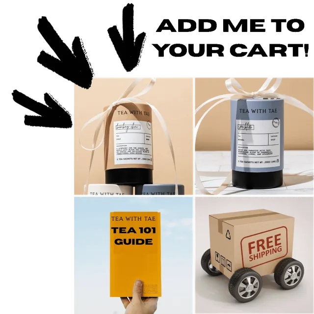 Tea with Tae FREE Starter Kit bundle tesæt blandet