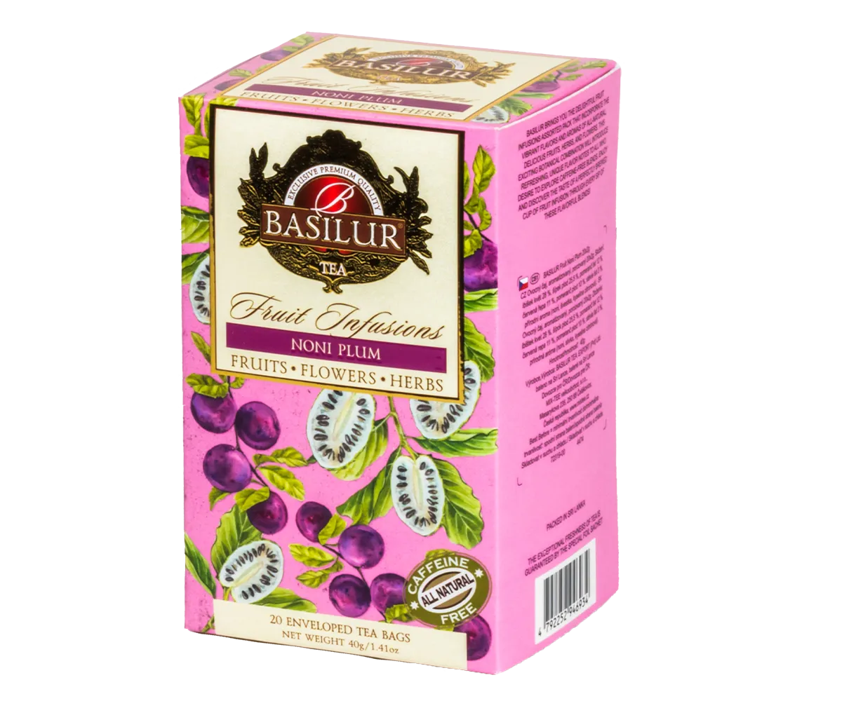 Basilur Magic Fruits Noni Plum frugtte 20 breve