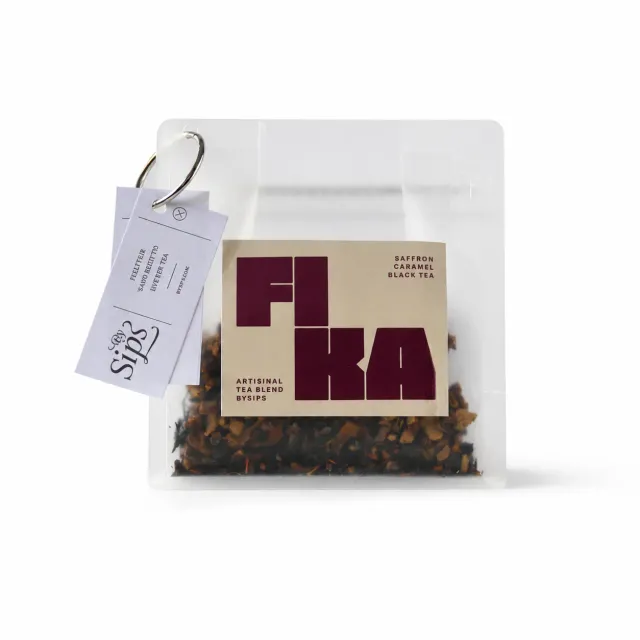 By SIPS Stockholm Fika sort te med appelsin og kanel