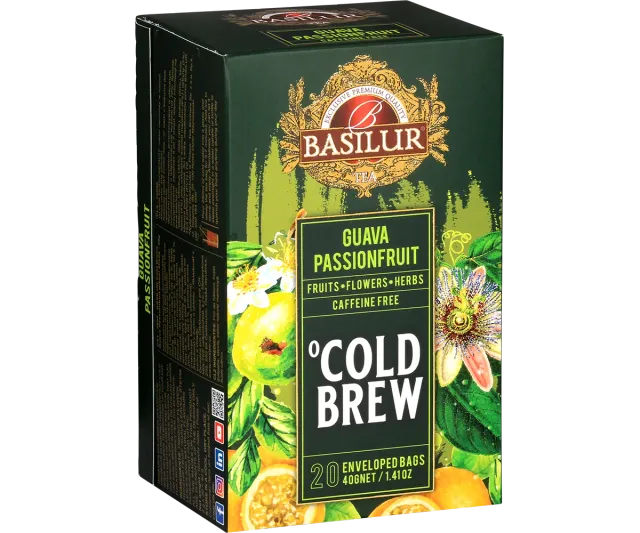 Basilur Cold Brew Guava Passionfruit iste 20 breve guava