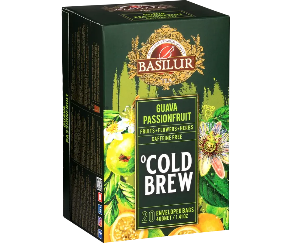 Basilur Cold Brew Guava Passionfruit iste 20 breve guava