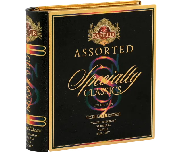 Basilur Specialty Classics Tea Book te 32 stk assorteret