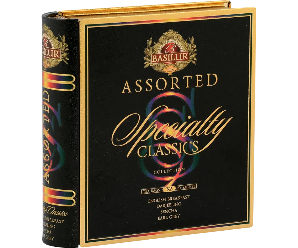 Basilur Specialty Classics Tea Book te 32 stk assorteret
