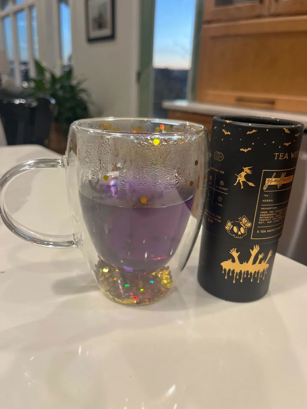 Tea with Tae Ghoulflower mini tea tube urtete 5 breve koffeinfri