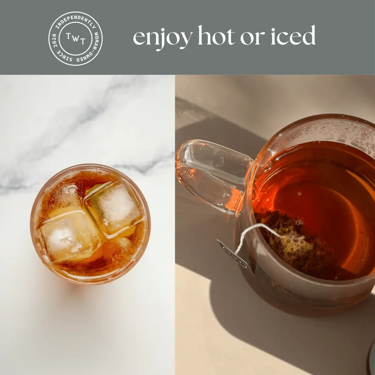 Tea with Tae Lavender Earl Grey mini te rør 5 breve sort