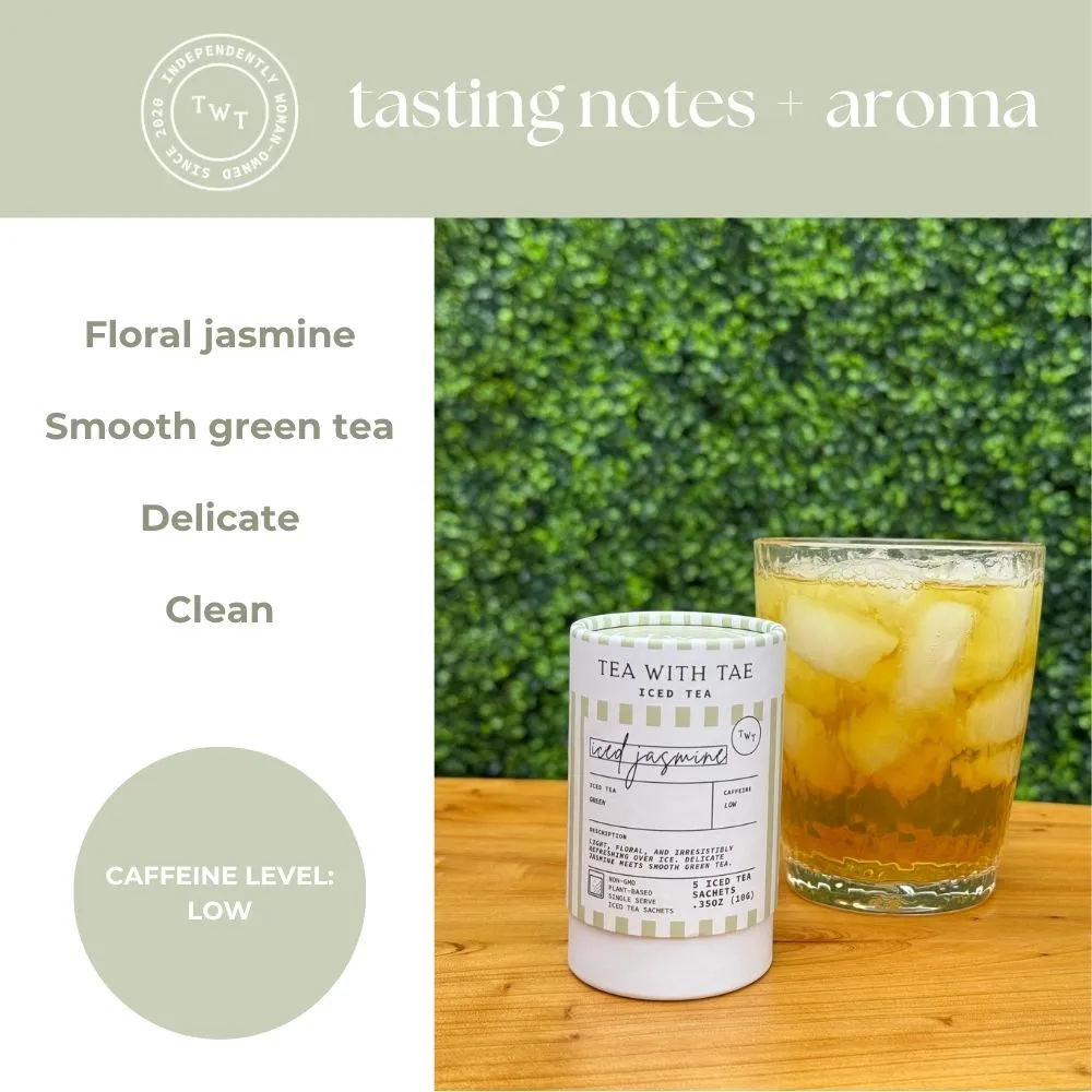 Tea with Tae Jasmin Grøn iste 5 breve mild