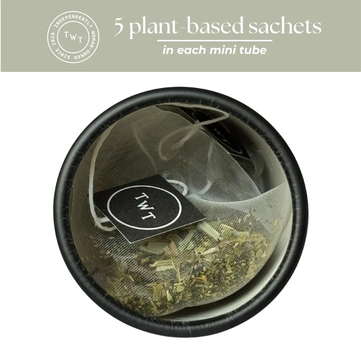Tea with Tae Garden Sunrise grøn te 5 breve sencha mynte
