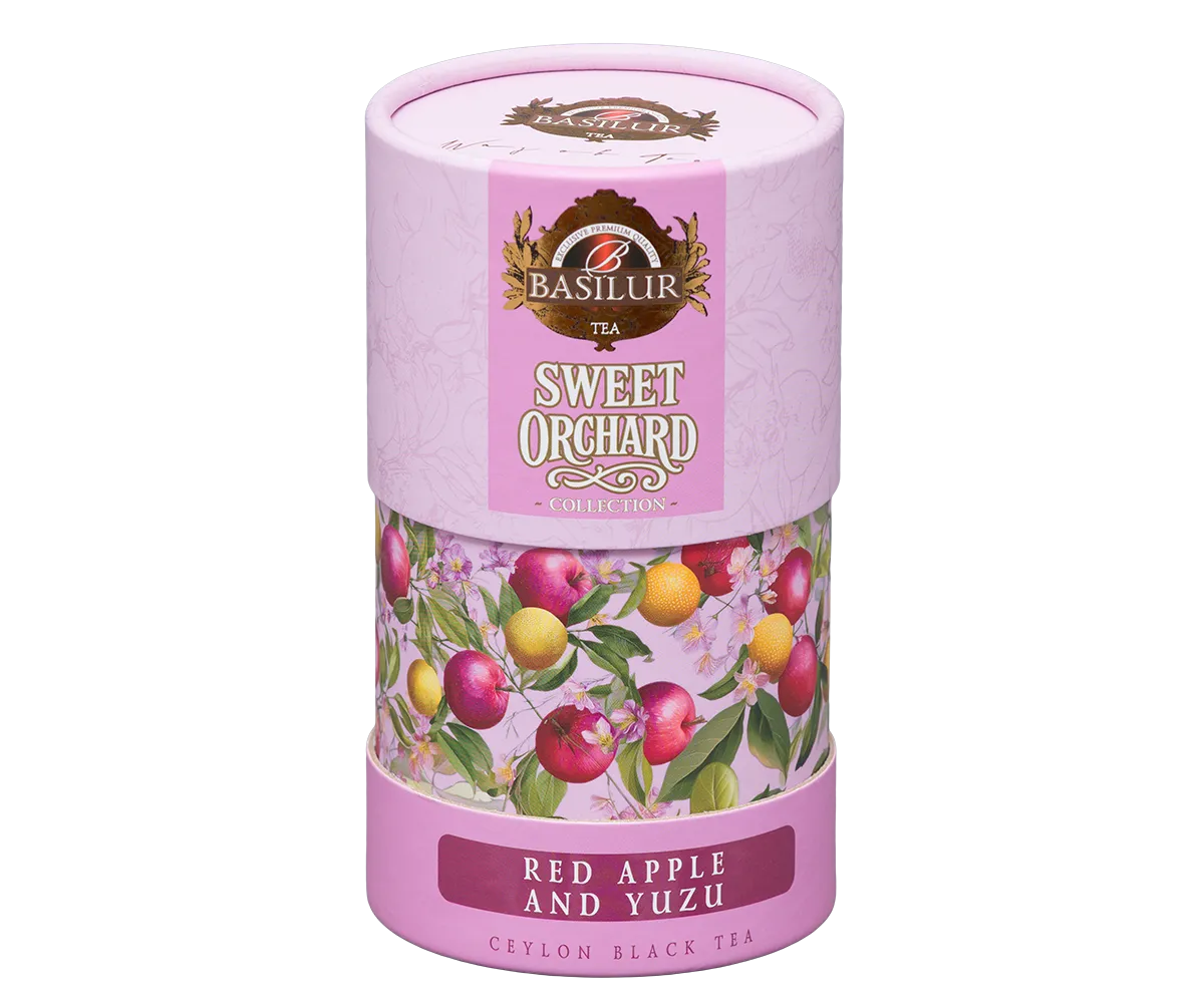 Basilur Sweet Orchard Red Apple Yuzu te 75 g