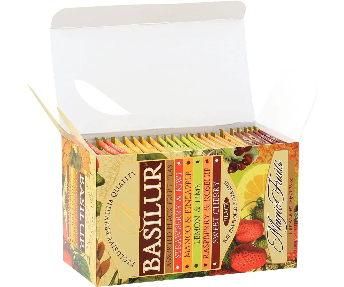Basilur Magic Fruit Assortment frugtte 25 breve mix