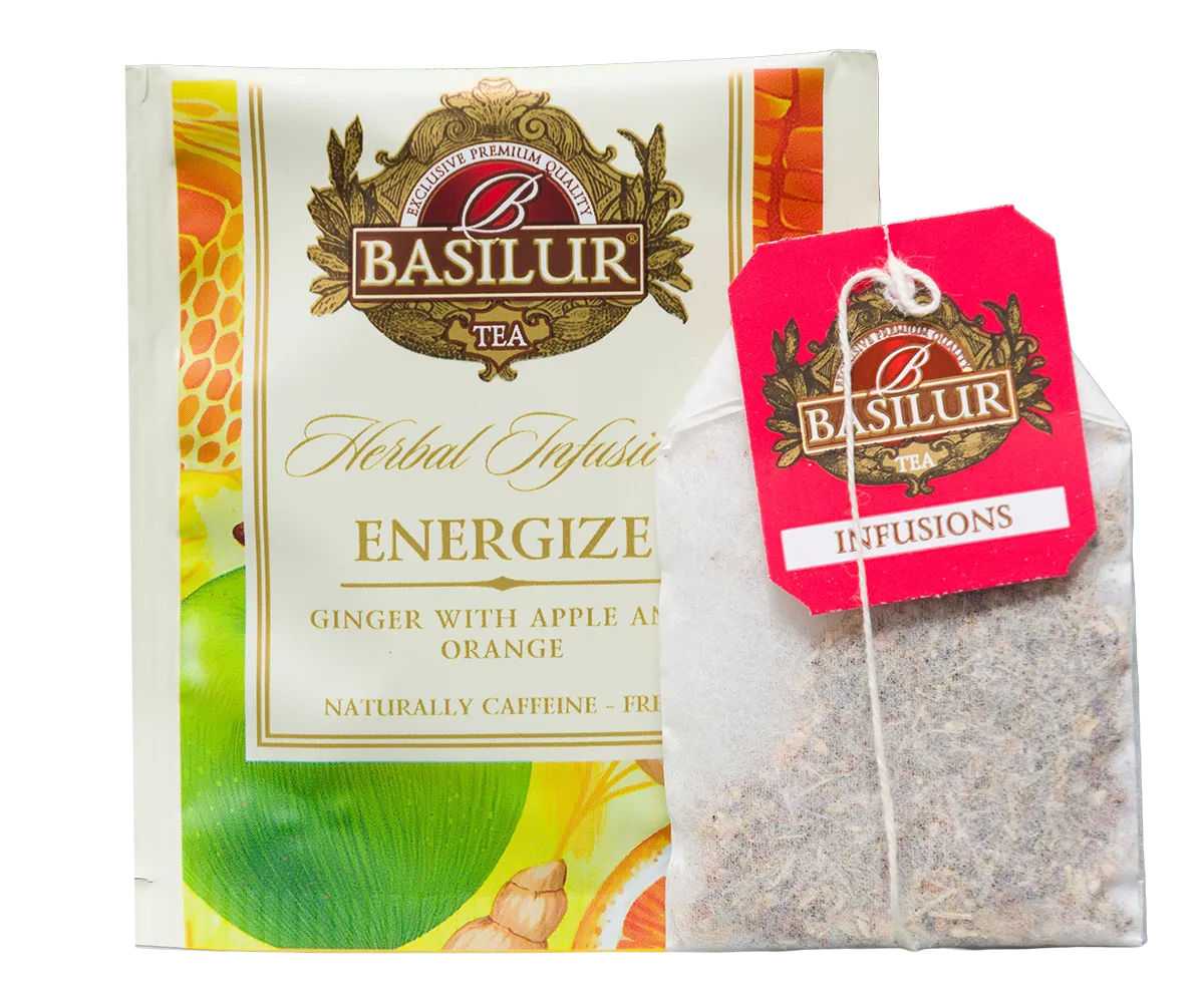 Basilur Herbal Infusions Energize urtete 20 breve lime