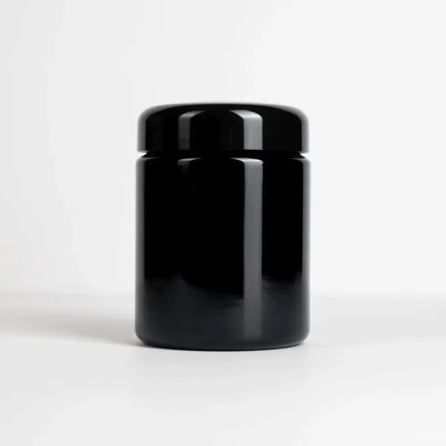 By SIPS Tea Caddy 250 ml tedåse i violet glas