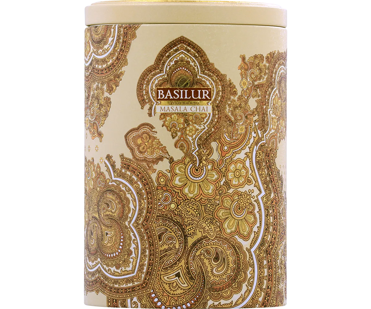 Basilur Masala Chai sort te løs 100g krydret