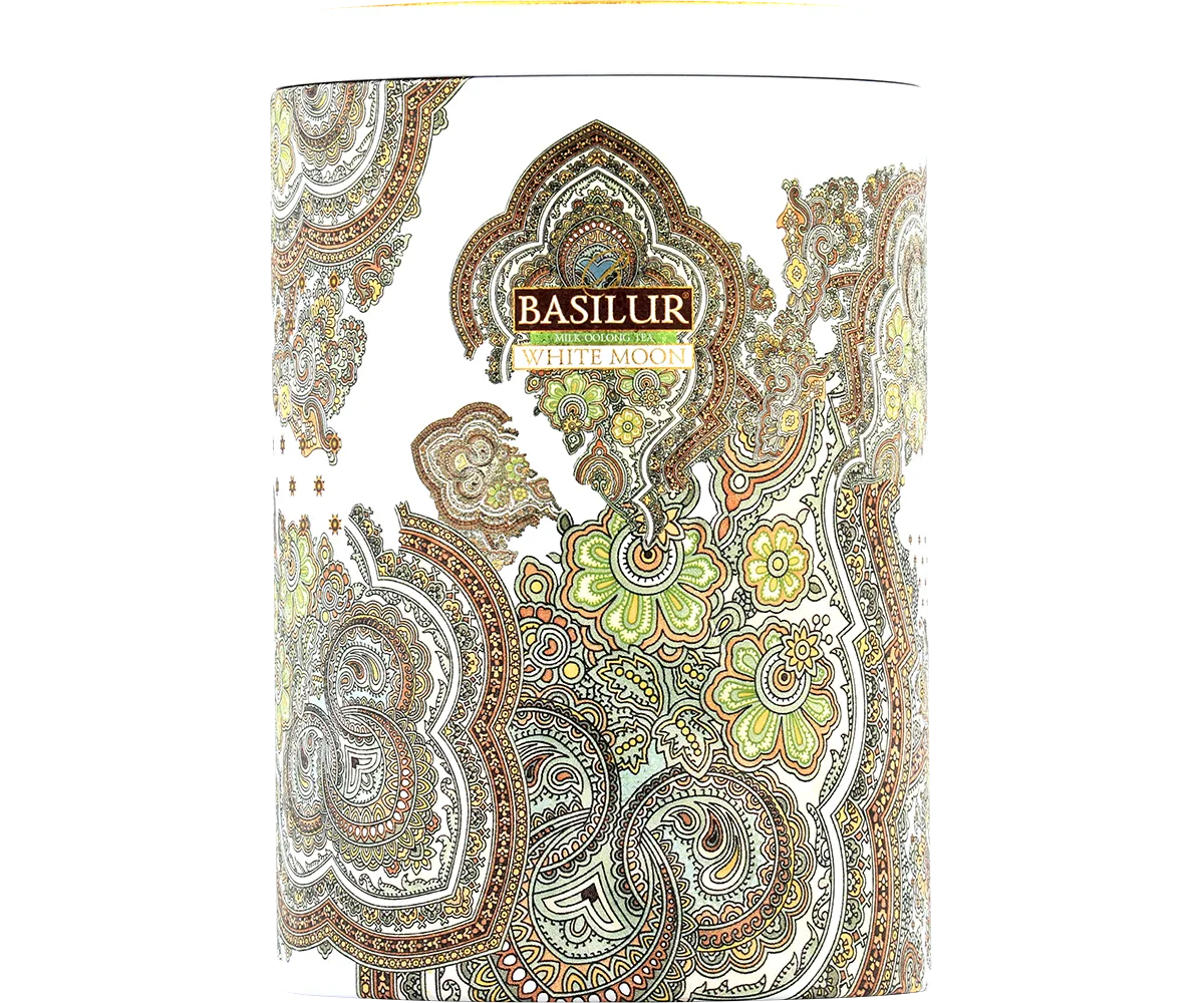 Basilur White Moon oolong te 100g mælk