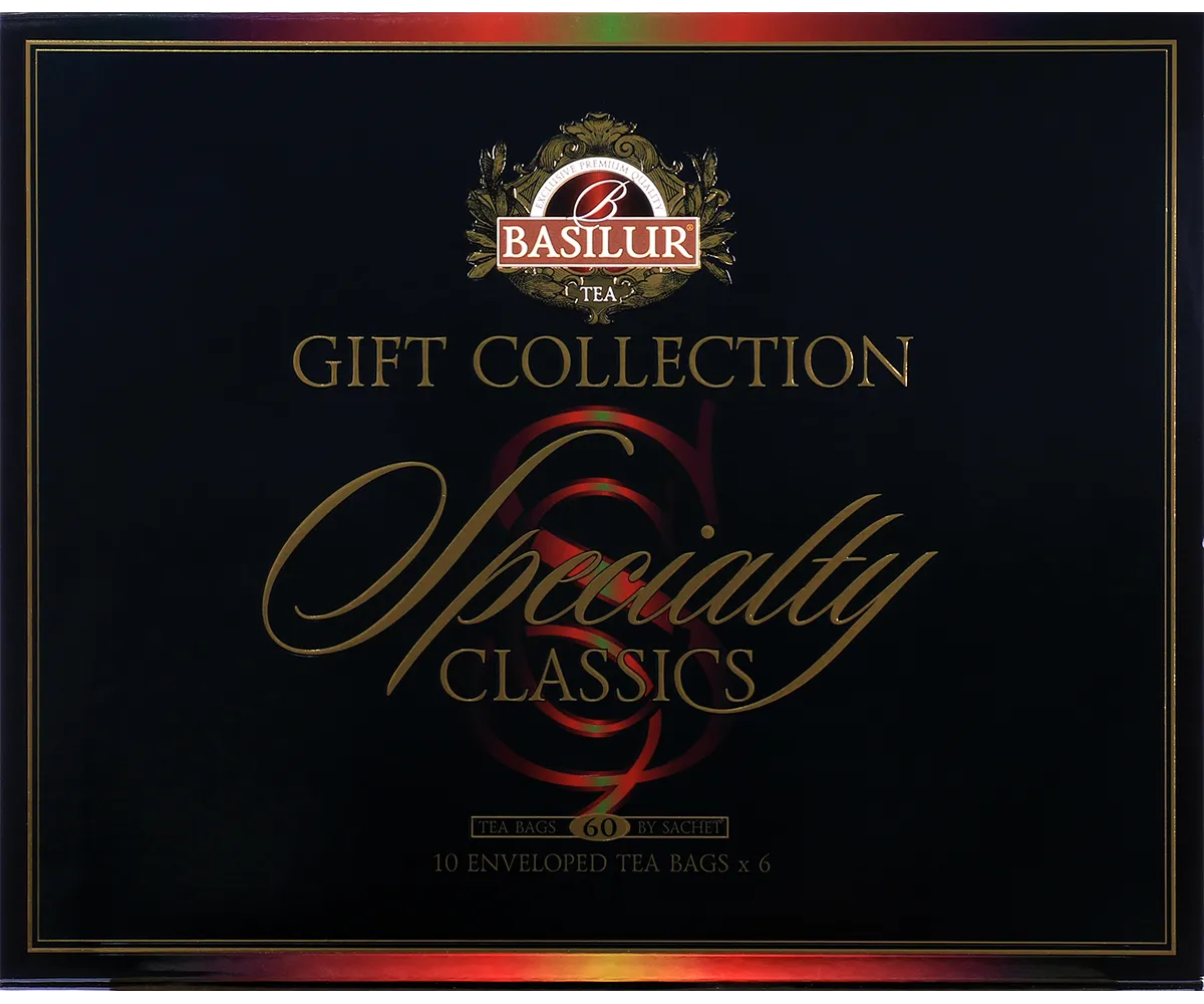 Basilur Specialty Classics assorteret te 60 breve 6 smage