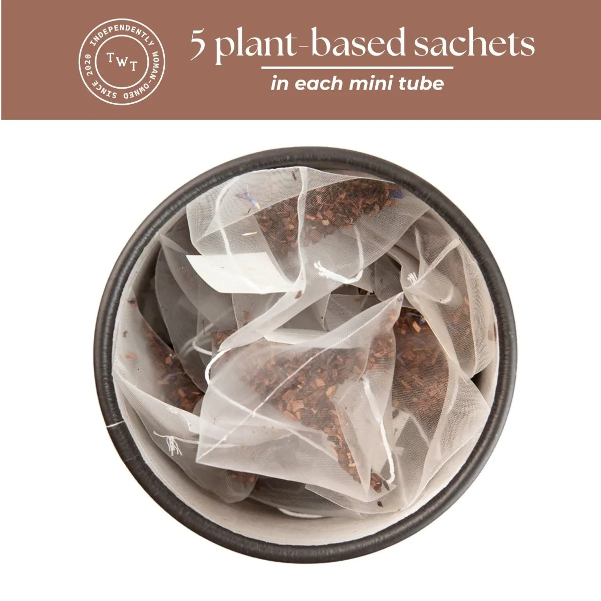 Tea with Tae Honella Mini Tube honeybush te 5 breve vanilje