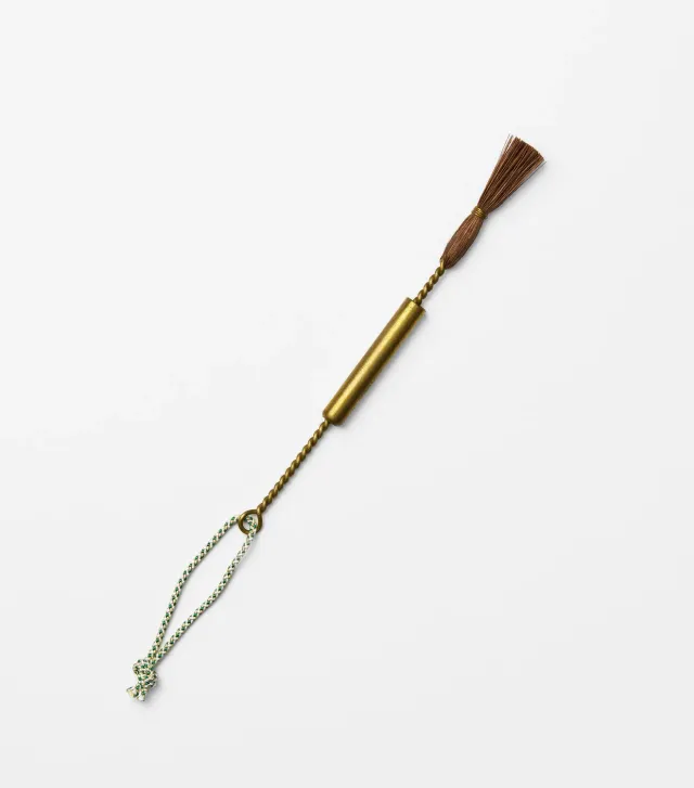 Tyst Te Tea Strainer Brush børste til tekande messing