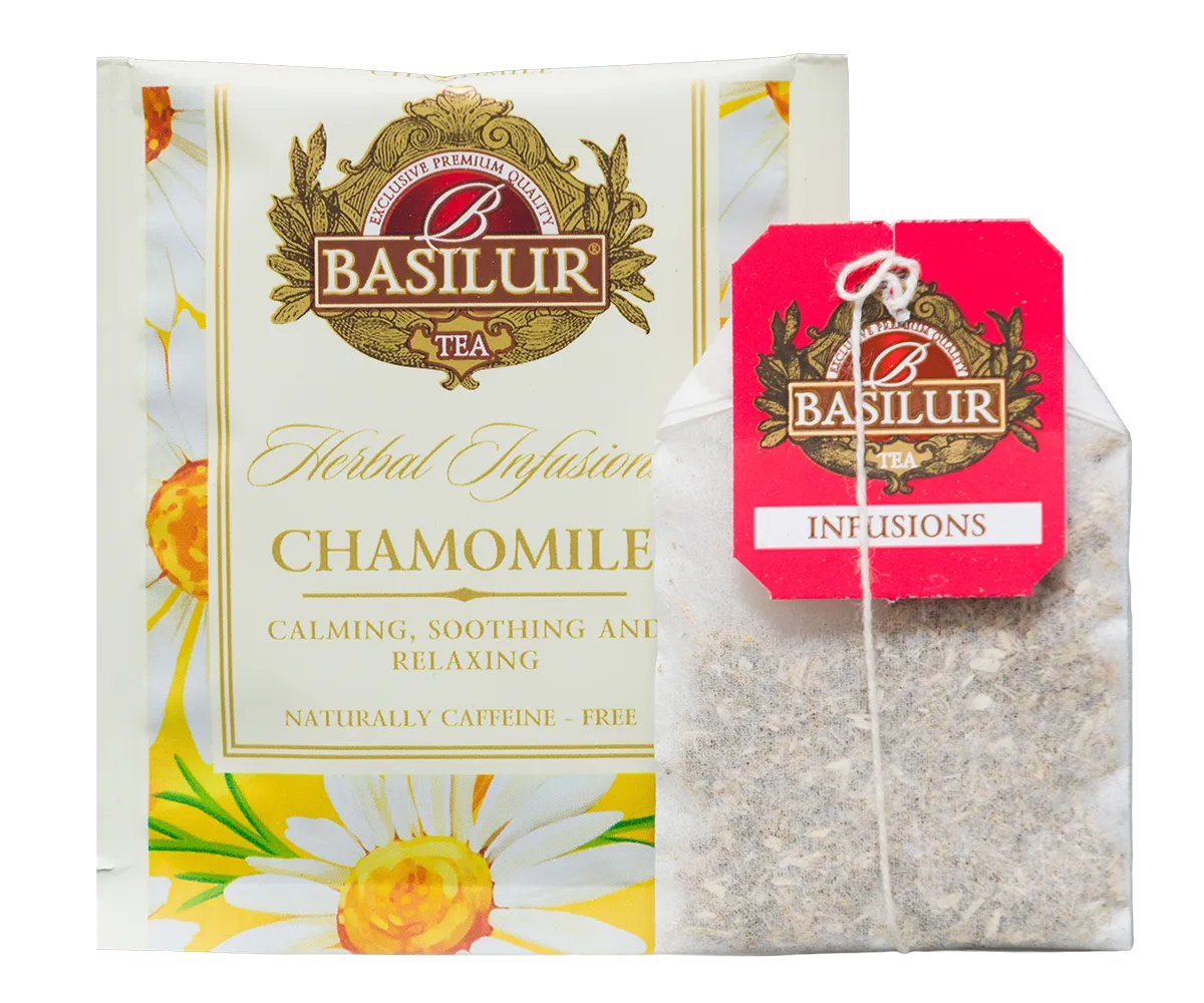 Basilur Herbal Infusions Kamille urtete 20 breve blomstret