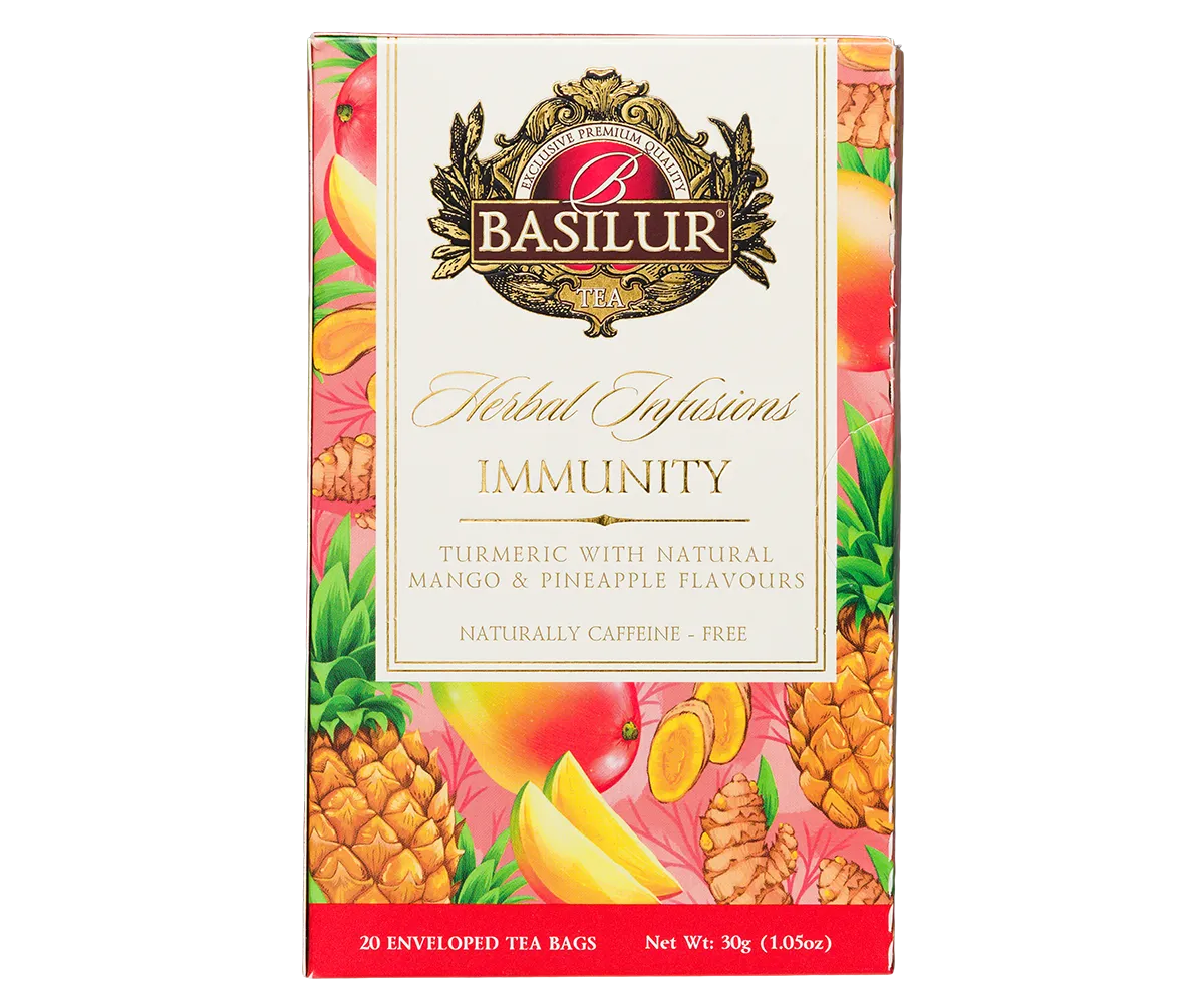 Basilur Immunity urtete 20 breve mango mild