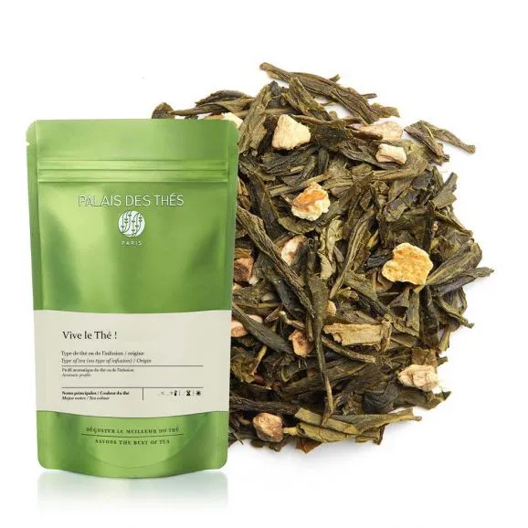Palais des Thés Vive le Thé grøn te dåse 100 g citrus