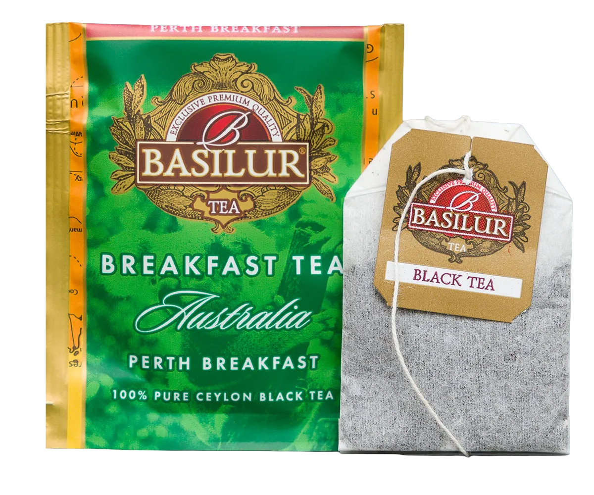 Basilur Breakfast Tea Australian Breakfast sort te 32 breve kraftig
