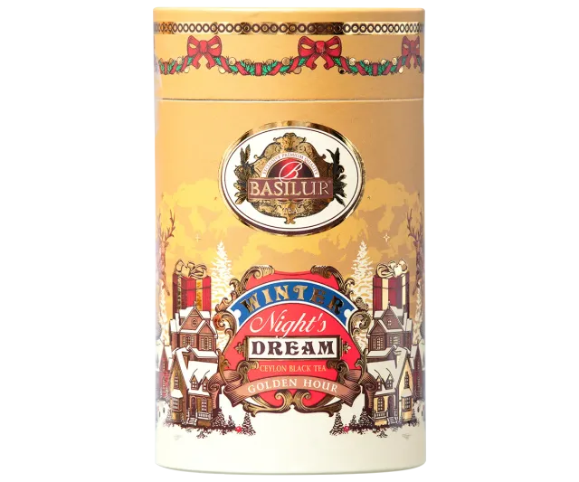 Basilur Winter Night's Dream Golden Hour sort te 75g
