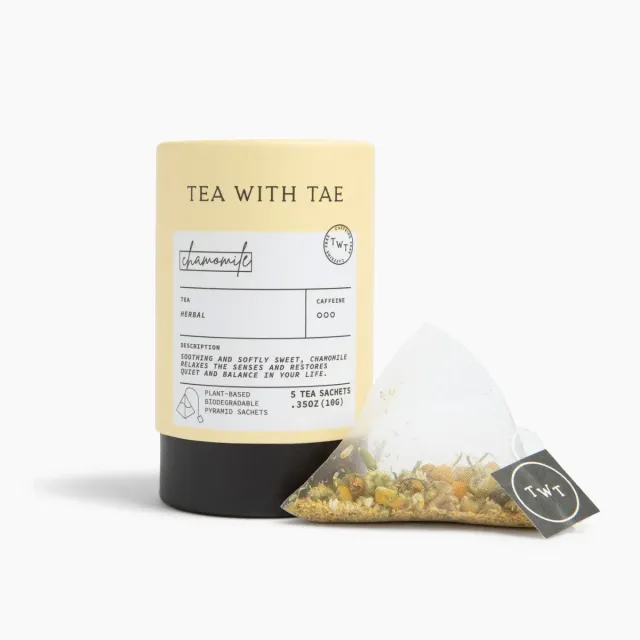 Tea with Tae Chamomile urtete 5 breve koffeinfri
