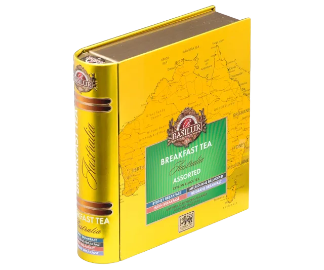 Basilur Breakfast Tea Australian Breakfast sort te 32 breve kraftig