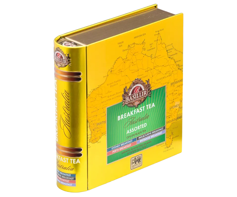 Basilur Breakfast Tea Australian Breakfast sort te 32 breve kraftig