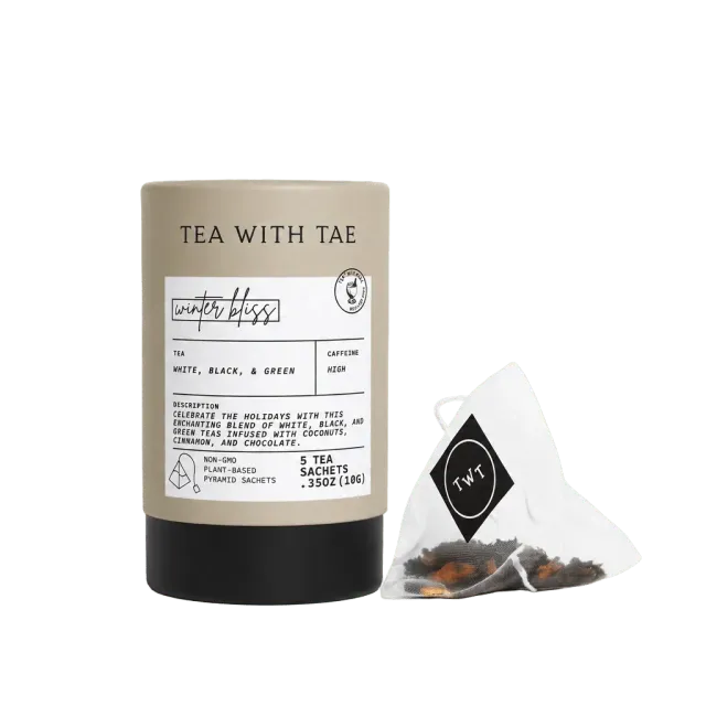 Tea with Tae Winter Bliss Mini Tube te 5 breve kakao