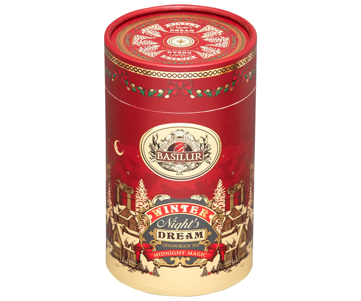 Basilur Winter Night's Dream Midnight Magic sort te 75g