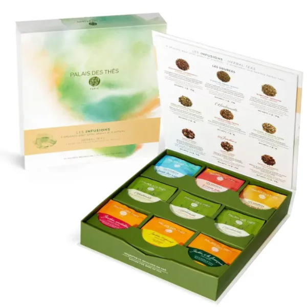Palais Des Thes Les Infusions gavesæt æske 45 tebreve