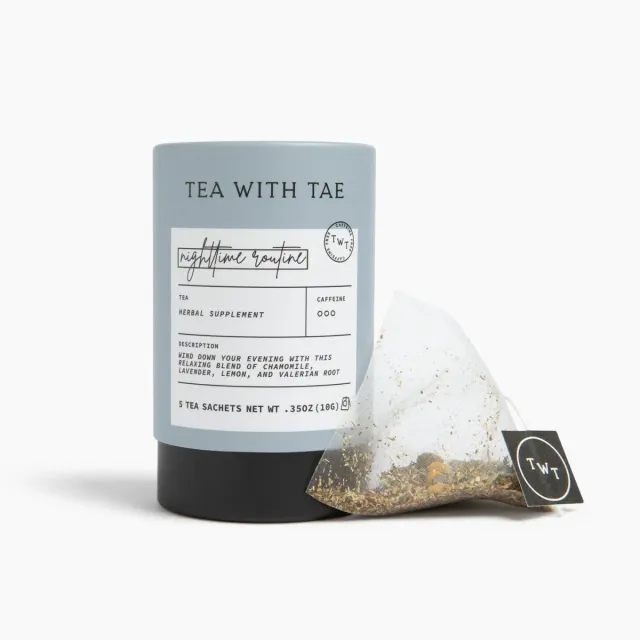 Tea with Tae Nighttime Routine urtete mini tube 5 stk