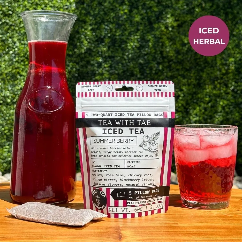 Tea with Tae Summer Berry iste bær koffeinfri