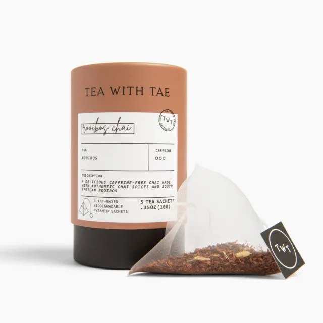 Tea with Tae Rooibos Chai te 5 breve krydret