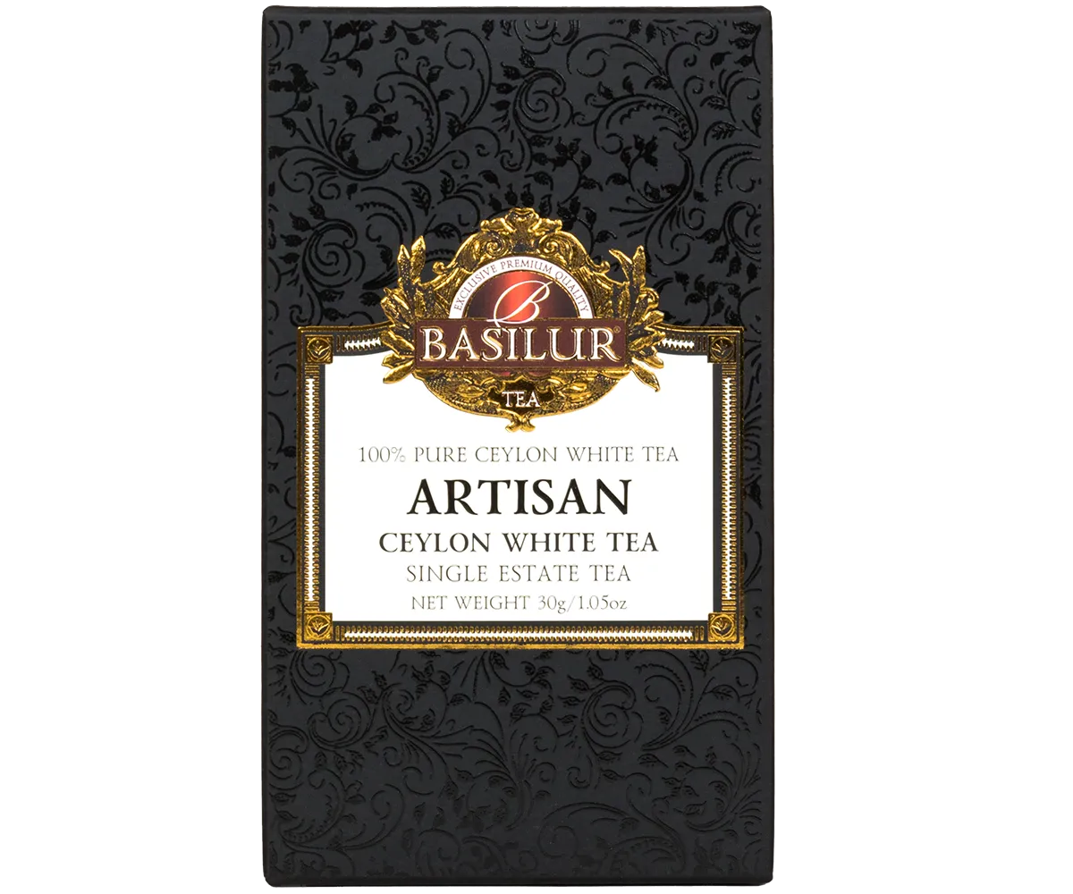 Basilur Artisan hvid te 30g højland sjælden